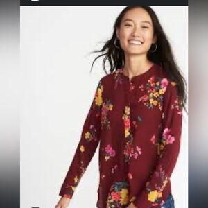 Old navy popover tunic top